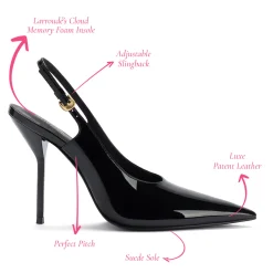 Larroudé X Pump In Patent Leather-Altuzarra Best