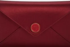 'Medallion' Envelope Clutch Satin-Altuzarra Discount