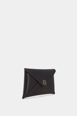 'Medallion' Envelope Clutch Satin-Altuzarra New