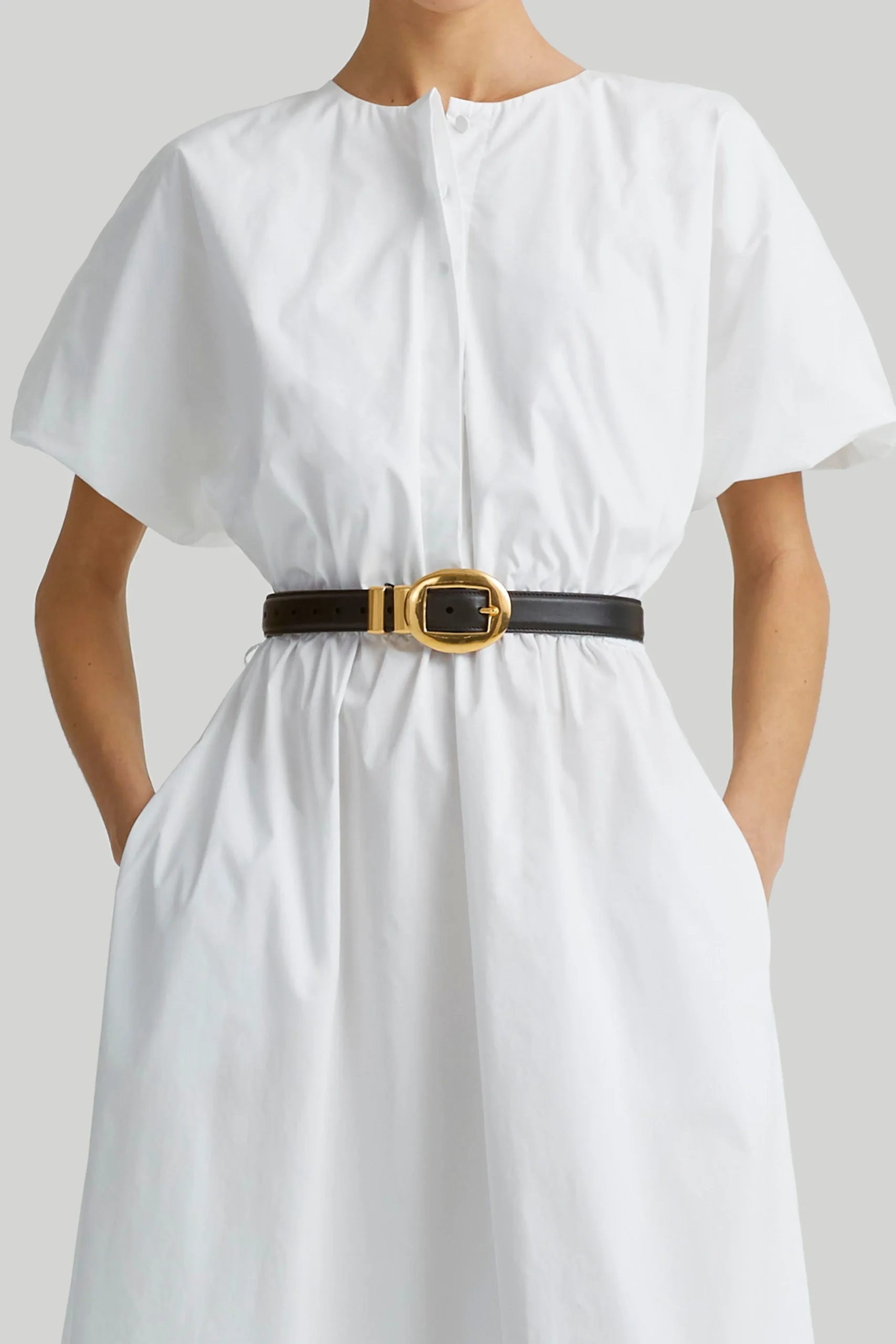 'Vintage' Brass Buckle Belt-Altuzarra Online