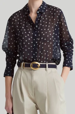 'Vintage' Brass Buckle Belt-Altuzarra Discount
